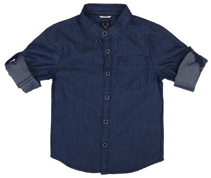 

Allen Solly Boy Cotton Solid Shirt Blue