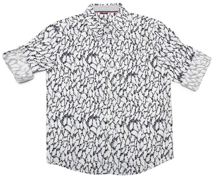 

Allen Solly Boy Cotton Printed Shirt White