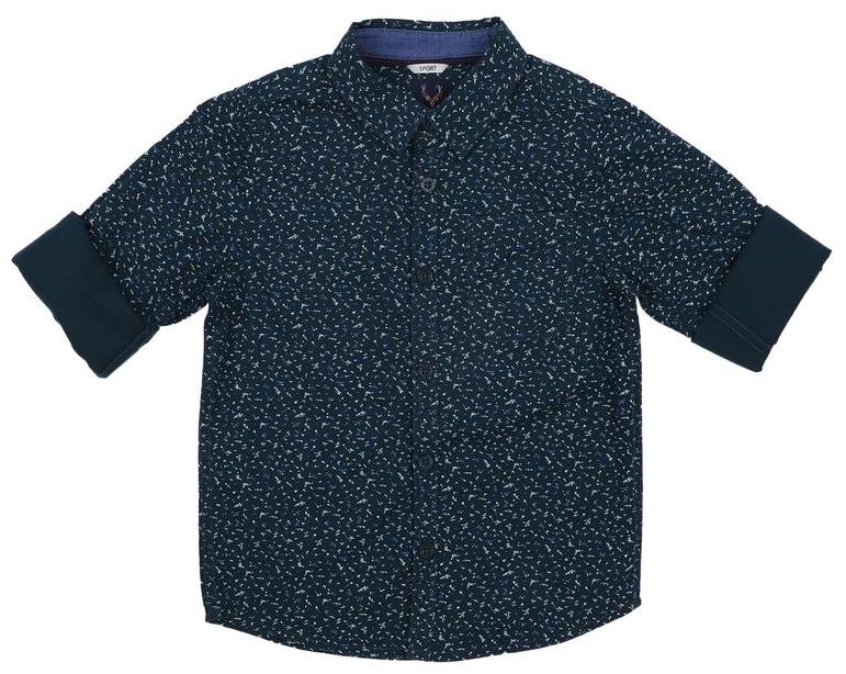 

Allen Solly Boy Cotton Printed Shirt Blue