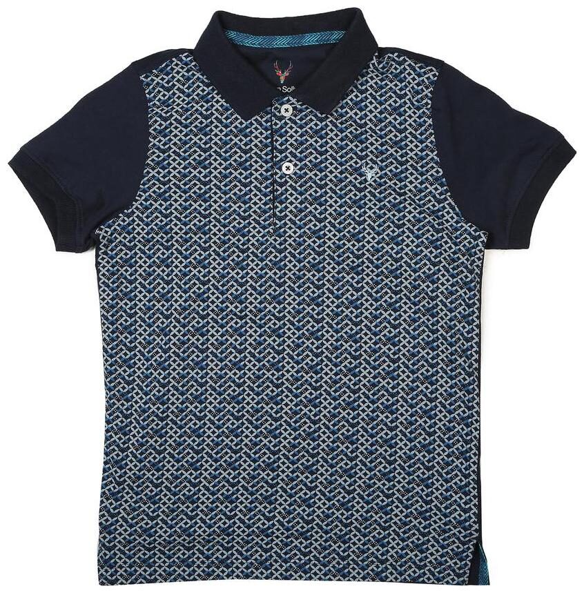 

Allen Solly Boy Cotton Printed T-shirt - Blue