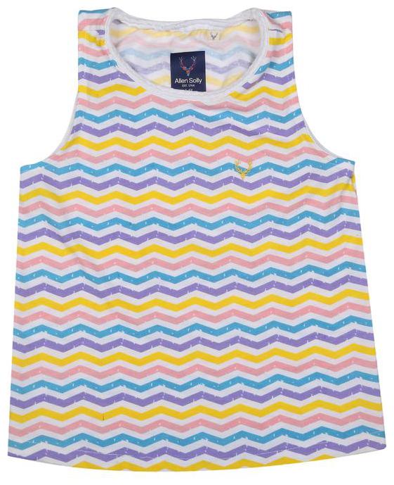 

Allen Solly Girl Blended Striped T shirt - Multi