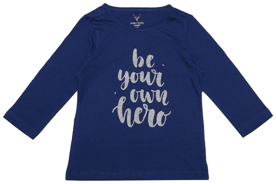 

Allen Solly Girl Cotton Printed Top - Blue