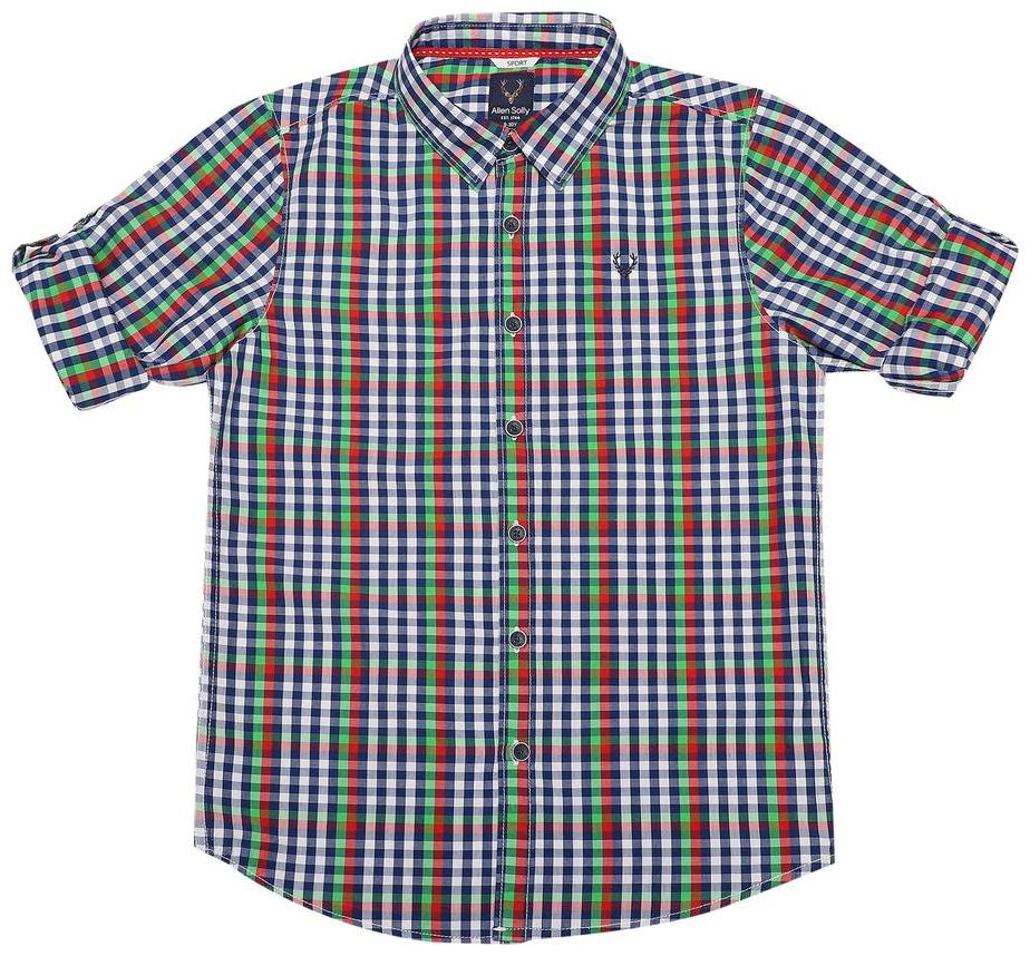 

Allen Solly Boy Cotton Checked Shirt Blue