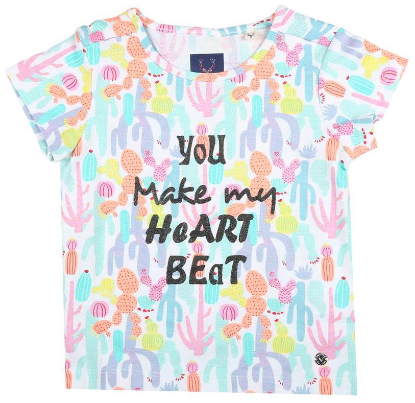 

Allen Solly Girl Cotton Printed T shirt - Blue
