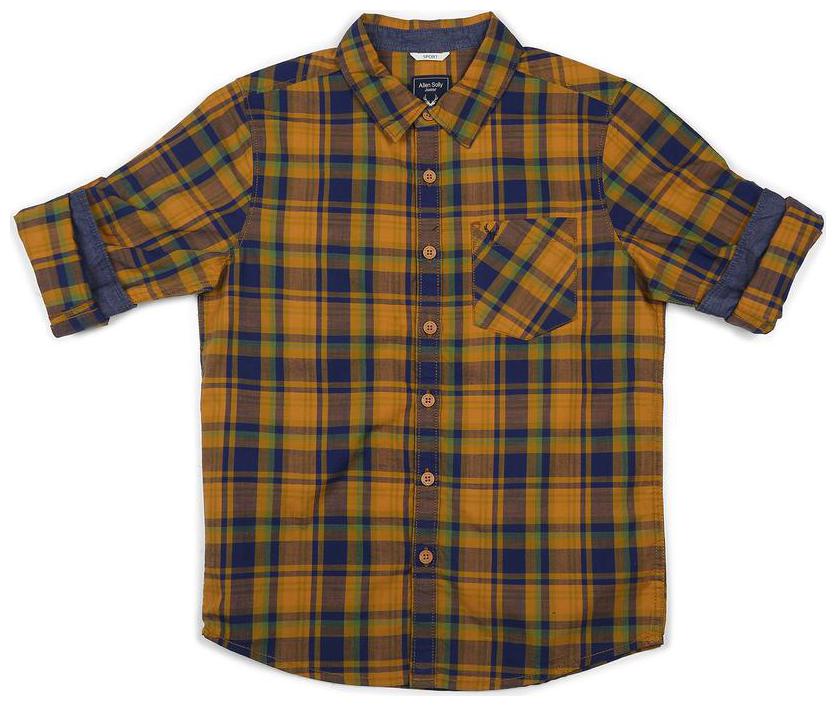 

Allen Solly Boy Cotton Checked Shirt Yellow