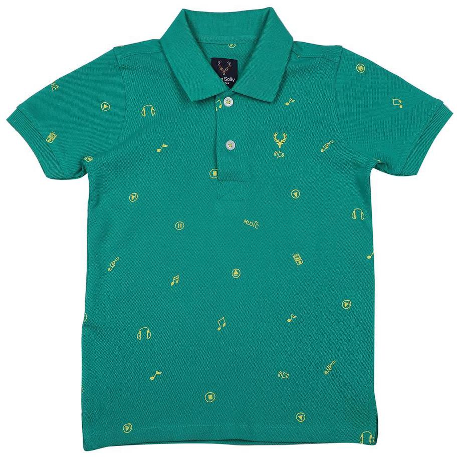 

Allen Solly Boy Cotton Printed T-shirt - Green