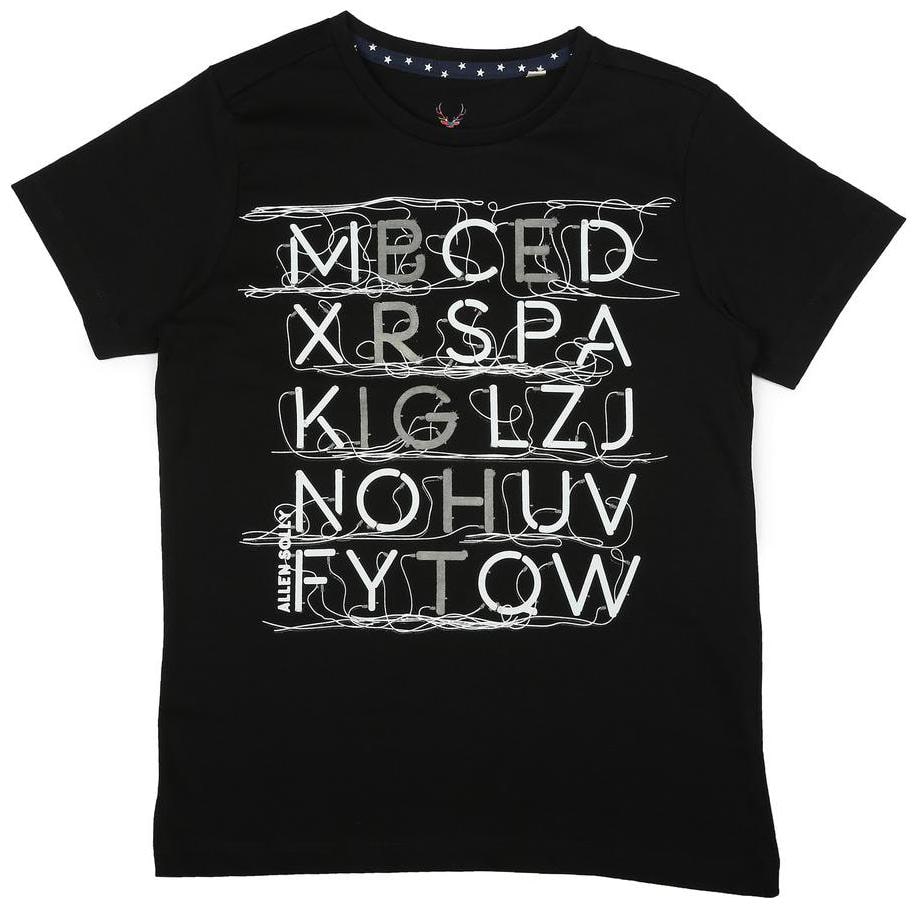 

Allen Solly Boy Cotton Printed T-shirt - Black
