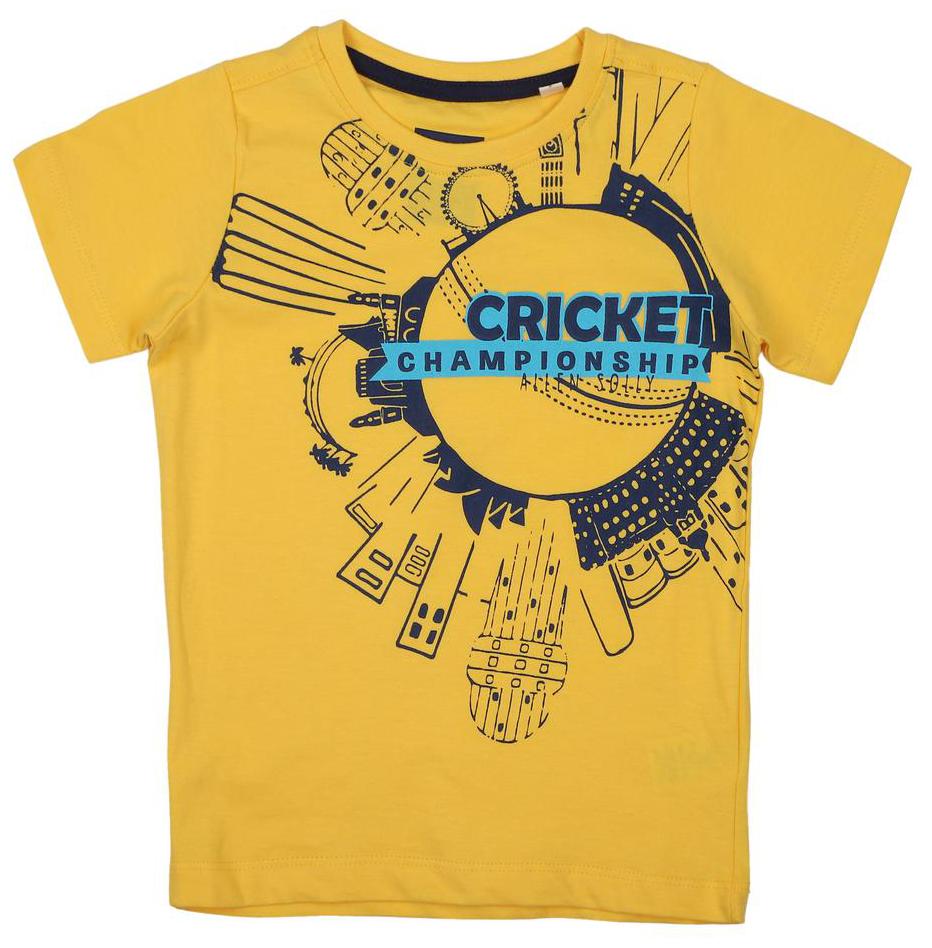

Allen Solly Boy Cotton Printed T-shirt - Yellow