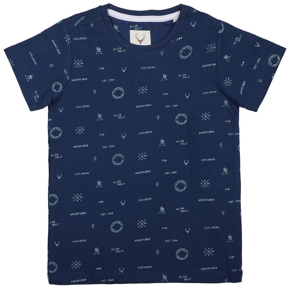 

Allen Solly Boy Cotton Printed T-shirt - Blue