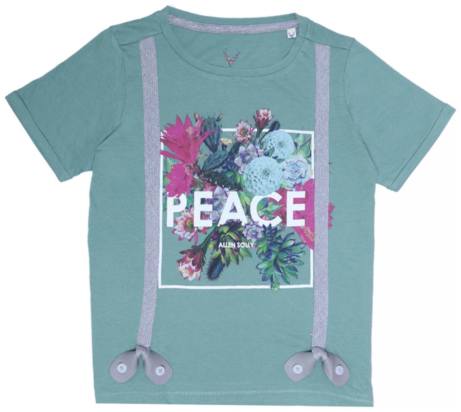 

Allen Solly Boy Blended Printed T-shirt - Blue