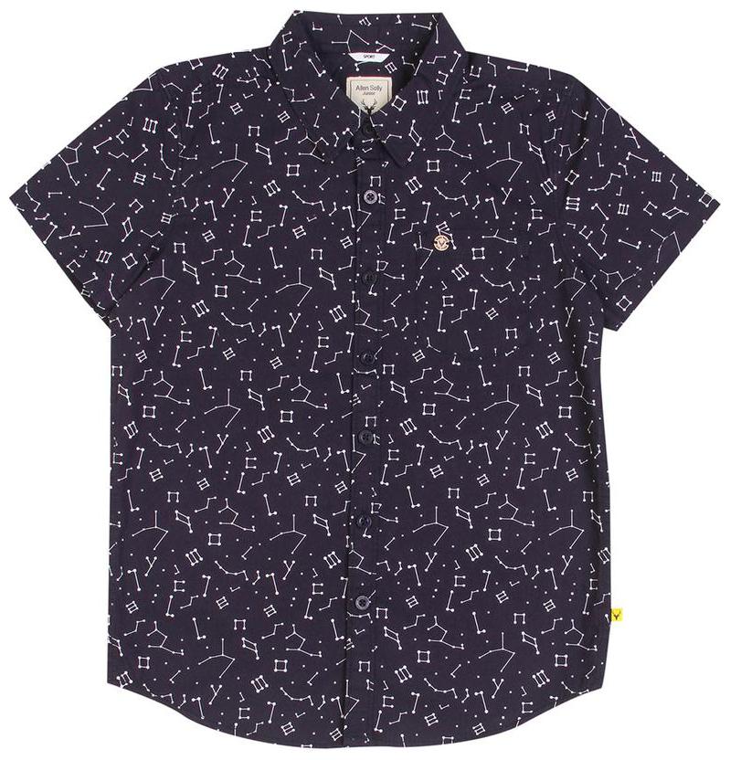 

Allen Solly Boy Cotton Printed Shirt Blue