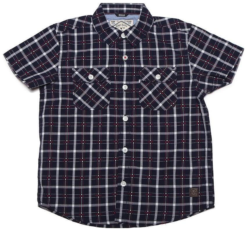 

Allen Solly Boy Cotton Checked Shirt Blue
