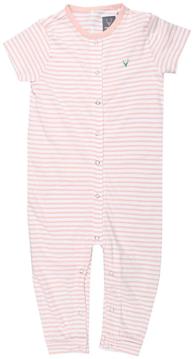 

Allen Solly Baby girl Cotton Striped Romper - Pink White