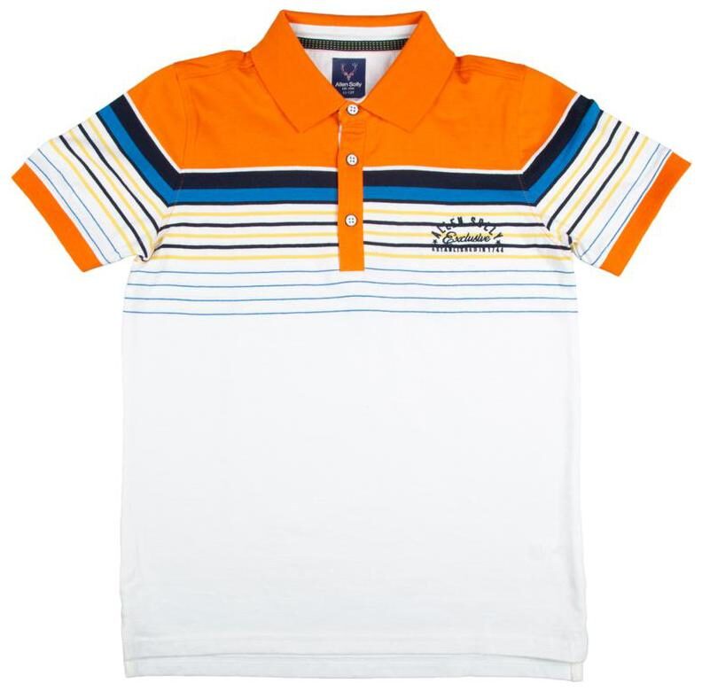 

Allen Solly Boy Cotton Striped T-shirt - Multi