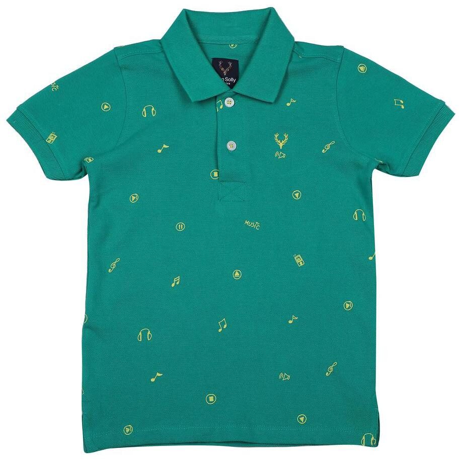 

Allen Solly Boy Cotton Printed T-shirt - Green