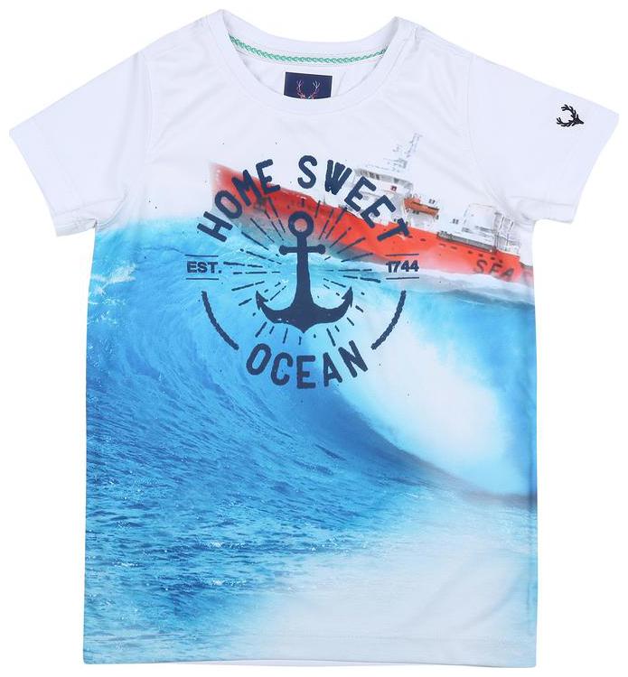 

Allen Solly Boy Polyester Printed T-shirt - Blue