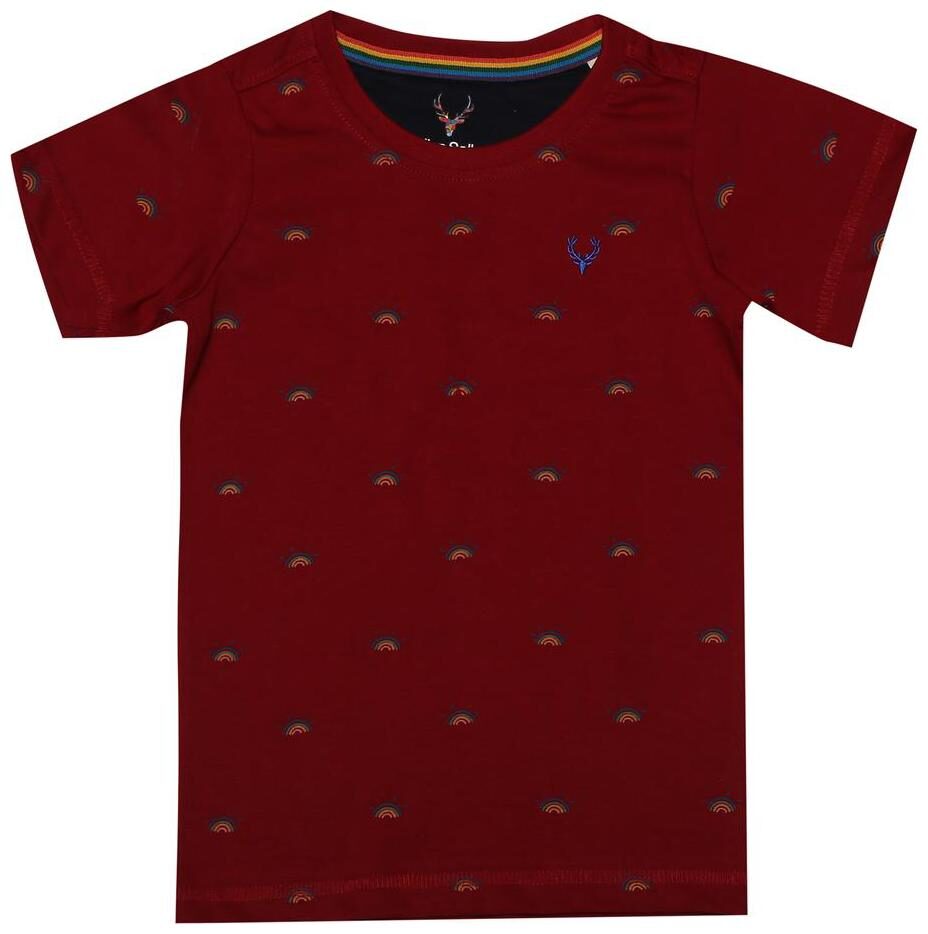 

Allen Solly Boy Cotton Printed T-shirt - Maroon