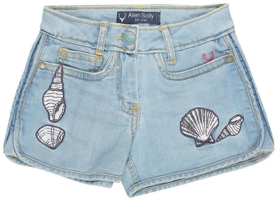 

Allen Solly Girl Blended Printed Regular shorts - Blue