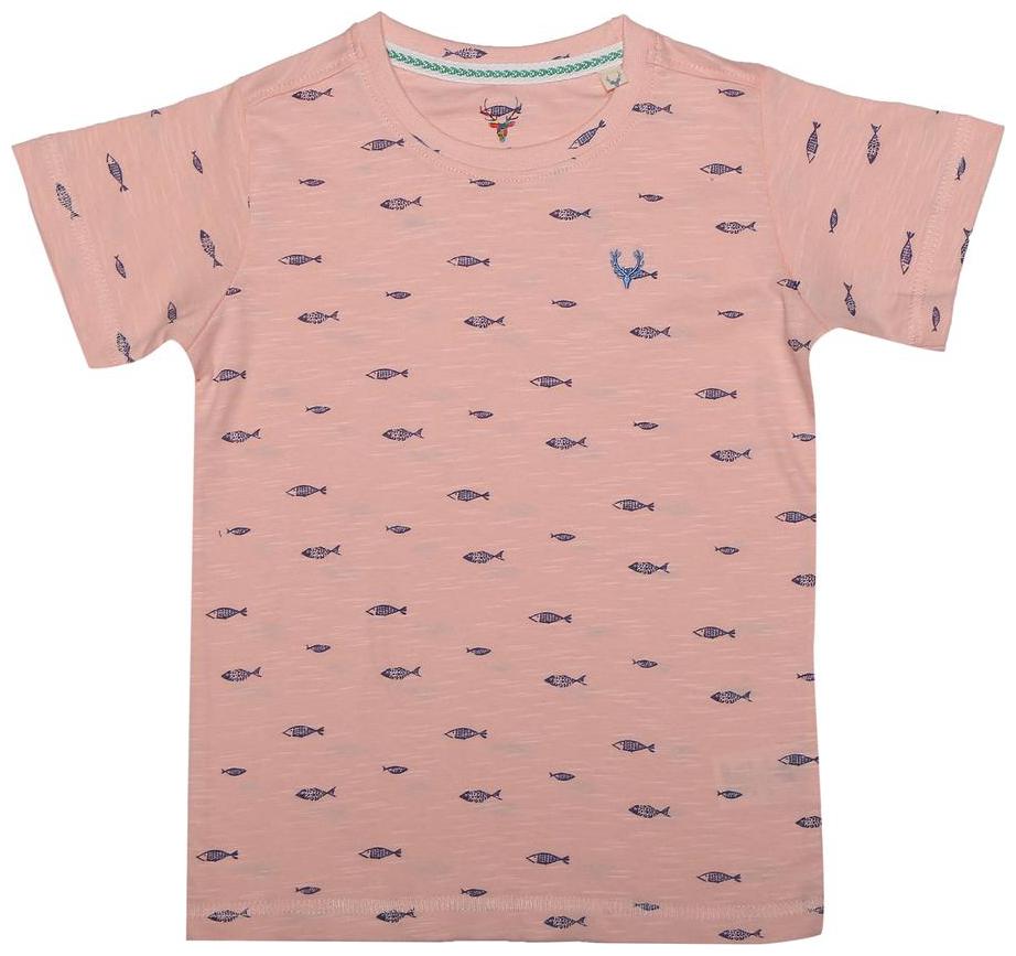 

Allen Solly Boy Cotton Printed T-shirt - Pink