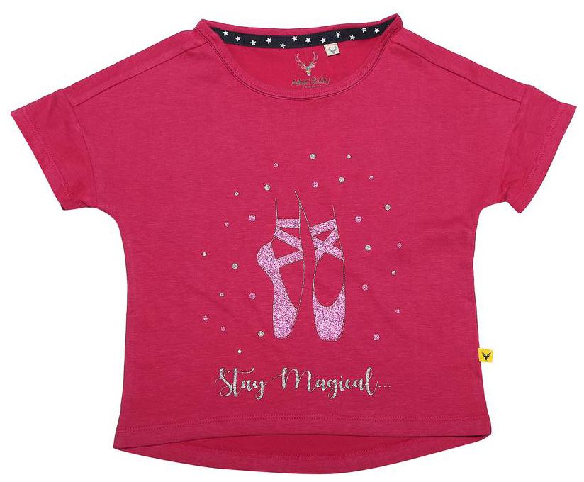 

Allen Solly Girl Cotton Printed T shirt - Purple