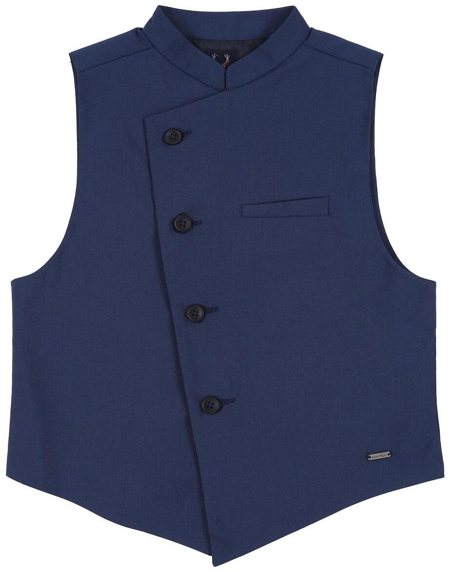 

Allen Solly Boy Blended Self design Ethnic jacket - Blue