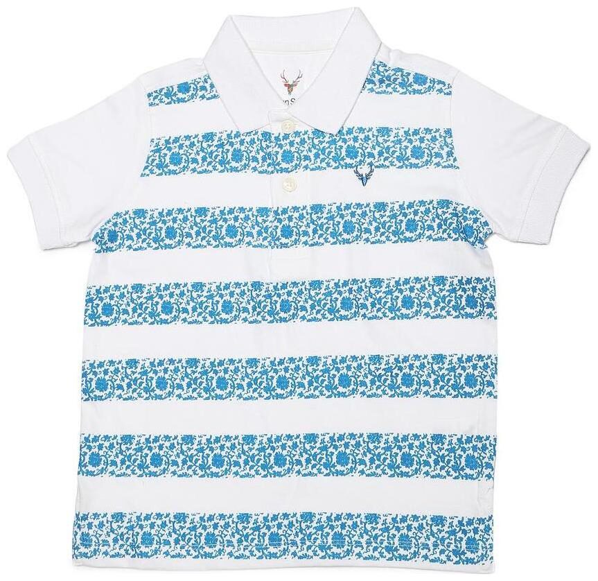 

Allen Solly Boy Cotton Printed T-shirt - Blue