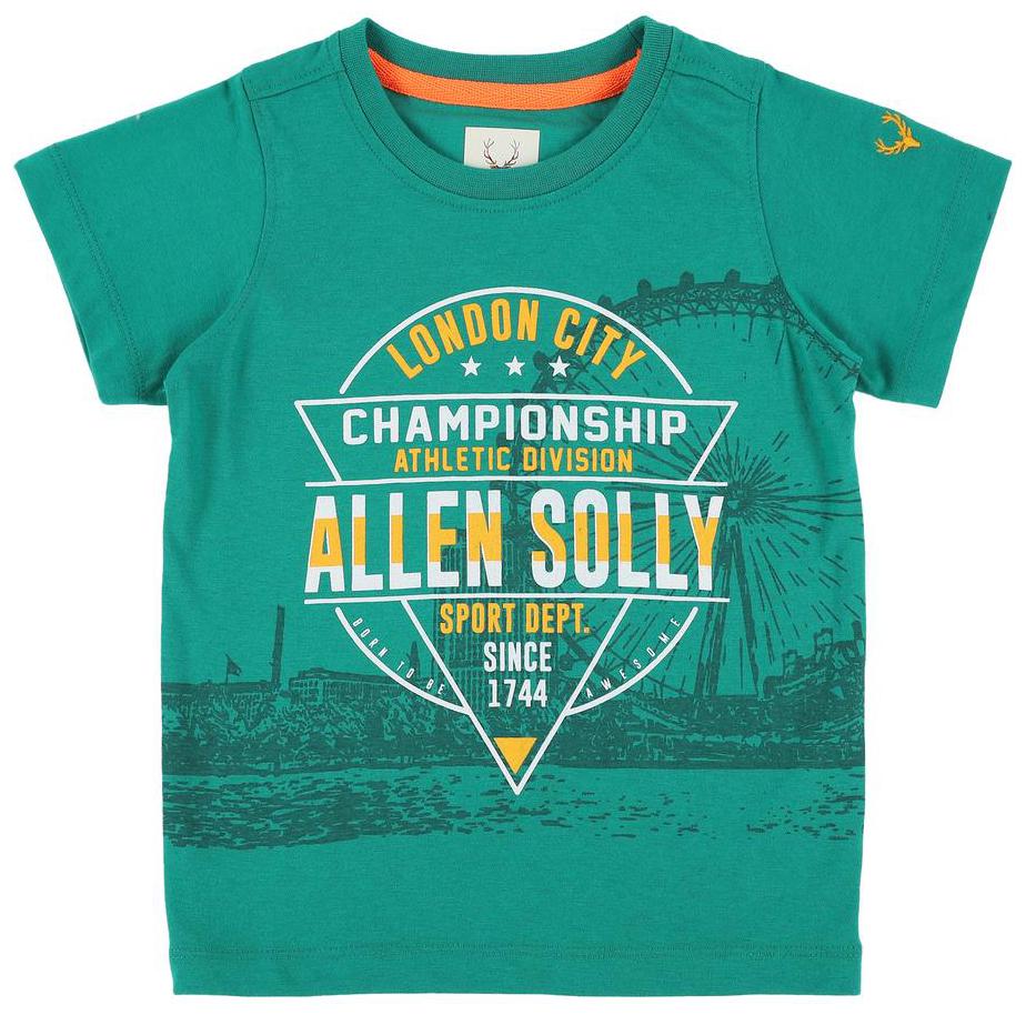 

Allen Solly Boy Cotton blend Printed T-shirt - Green