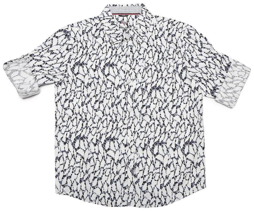 

Allen Solly Boy Cotton Printed Shirt White