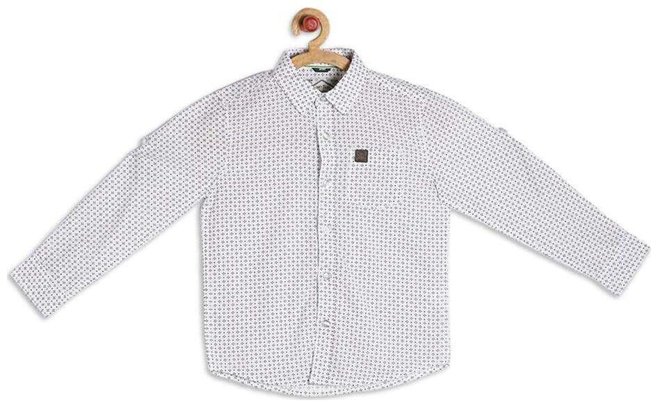 

Allen Solly Boy Blended Printed Shirt White
