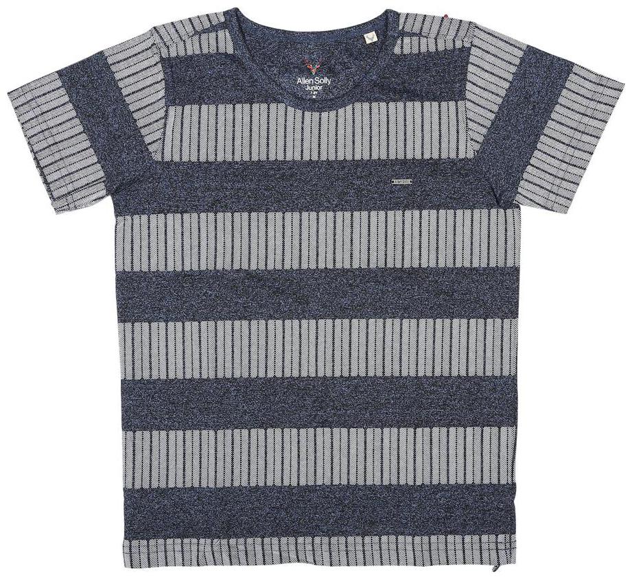 

Allen Solly Boy Cotton blend Striped T-shirt - Grey