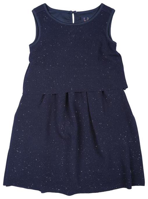 

Allen Solly Blue Cotton Sleeveless Knee Length Princess Frock ( Pack of 1 )