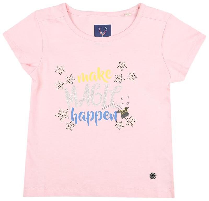 

Allen Solly Girl Cotton Printed T shirt - Pink