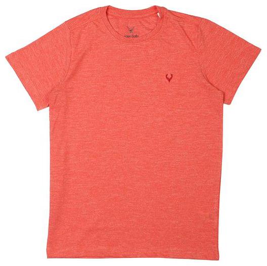 

Allen Solly Boy Blended Solid T-shirt - Orange