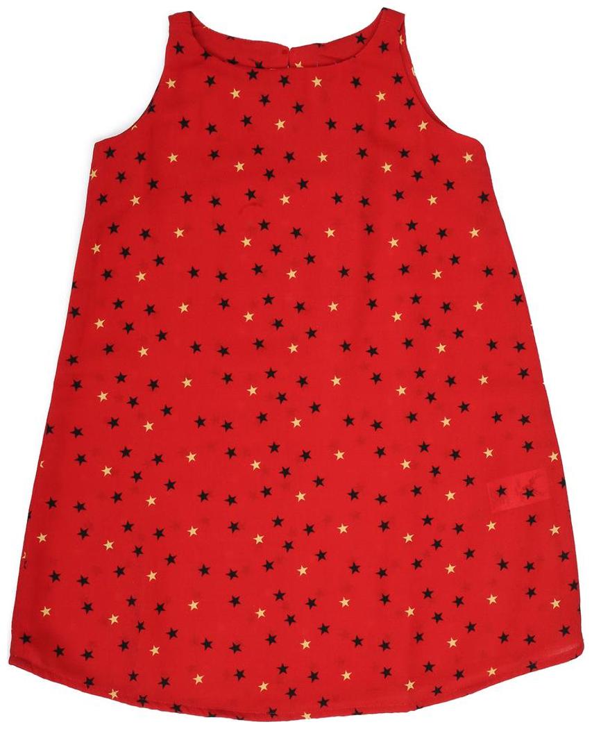 

Allen Solly Red Polyester Sleeveless Knee Length Princess Frock ( Pack of 1 )