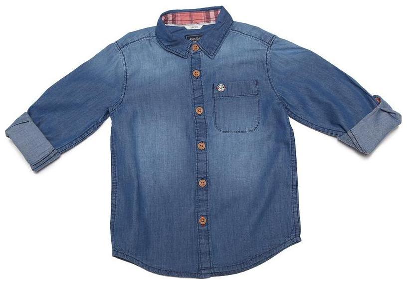 

Allen Solly Boy Cotton Solid Shirt Blue