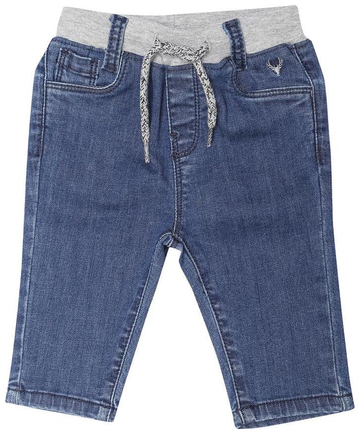 

Allen Solly Baby boy Blended Solid Jeans - Blue