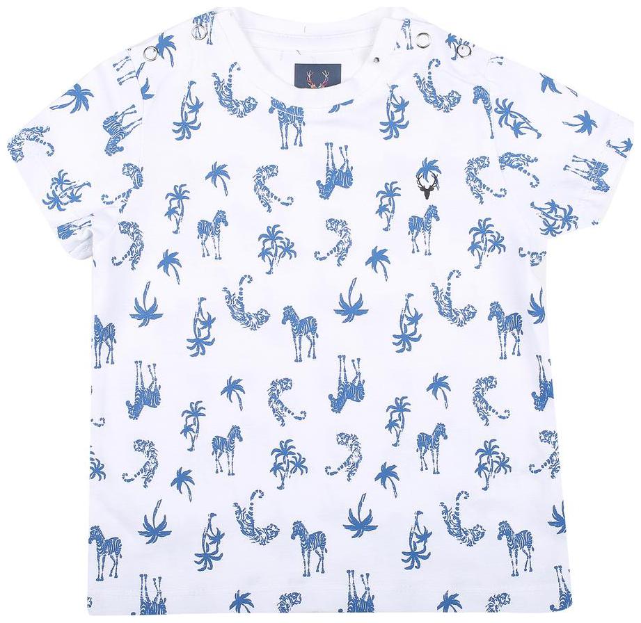 

Allen Solly Cotton Printed T shirt for Baby Boy - Blue