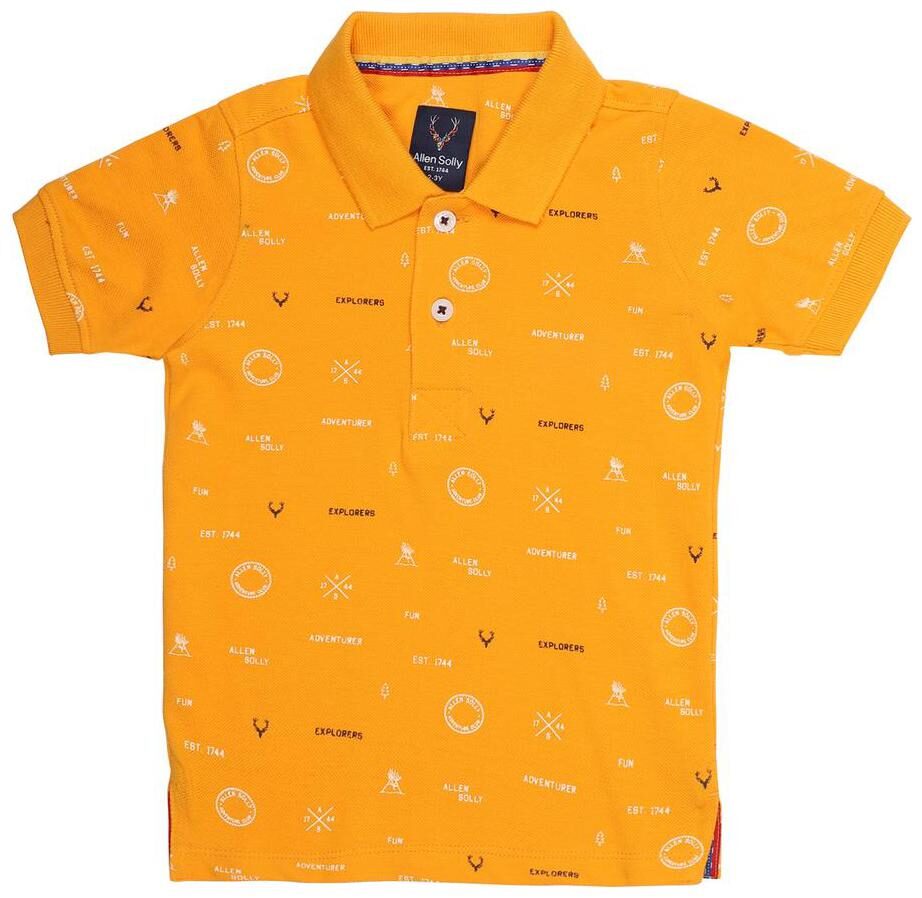 

Allen Solly Boy Cotton Printed T-shirt - Yellow
