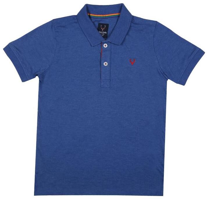 

Allen Solly Boy Blended Solid T-shirt - Blue