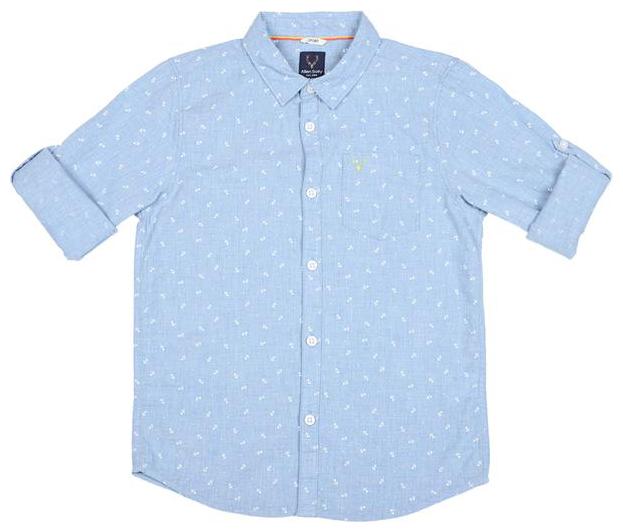 

Allen Solly Boy Cotton Printed Shirt Blue