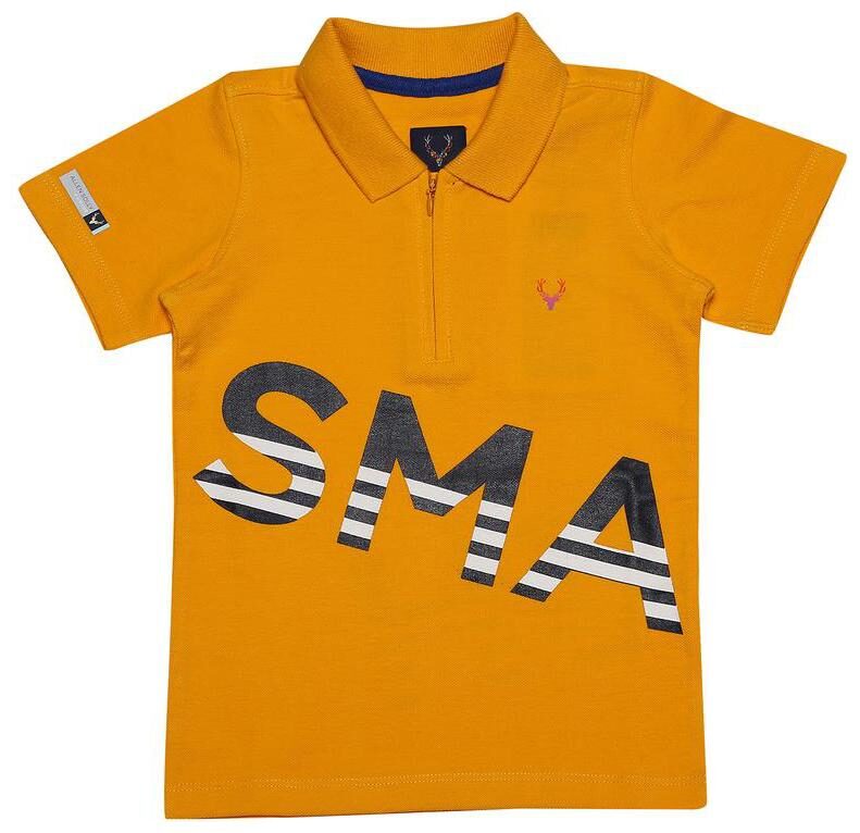 

Allen Solly Boy Cotton Printed T-shirt - Yellow