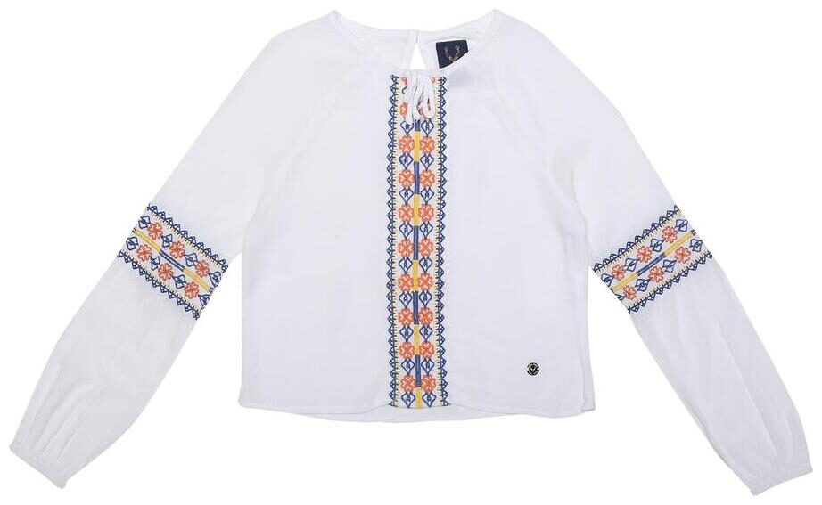 

Allen Solly Girl Viscose Self design T shirt - White