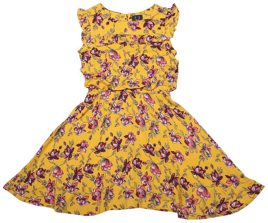 

Allen Solly Yellow Polyester Sleeveless Knee Length Princess Frock ( Pack of 1 )