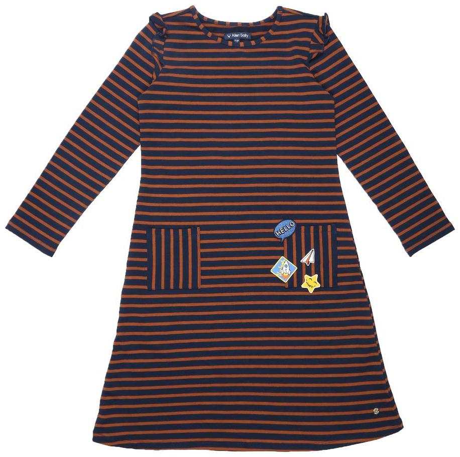 

Allen Solly Blue Polyester 3 4th Sleeves Knee Length Princess Frock ( Pack of 1 )