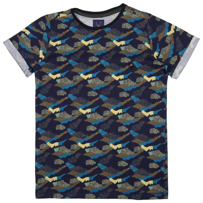 

Allen Solly Boy Cotton Printed T-shirt - Blue