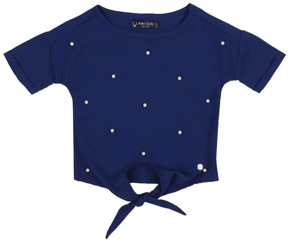 

Allen Solly Girl Polyester Embellished Top - Blue