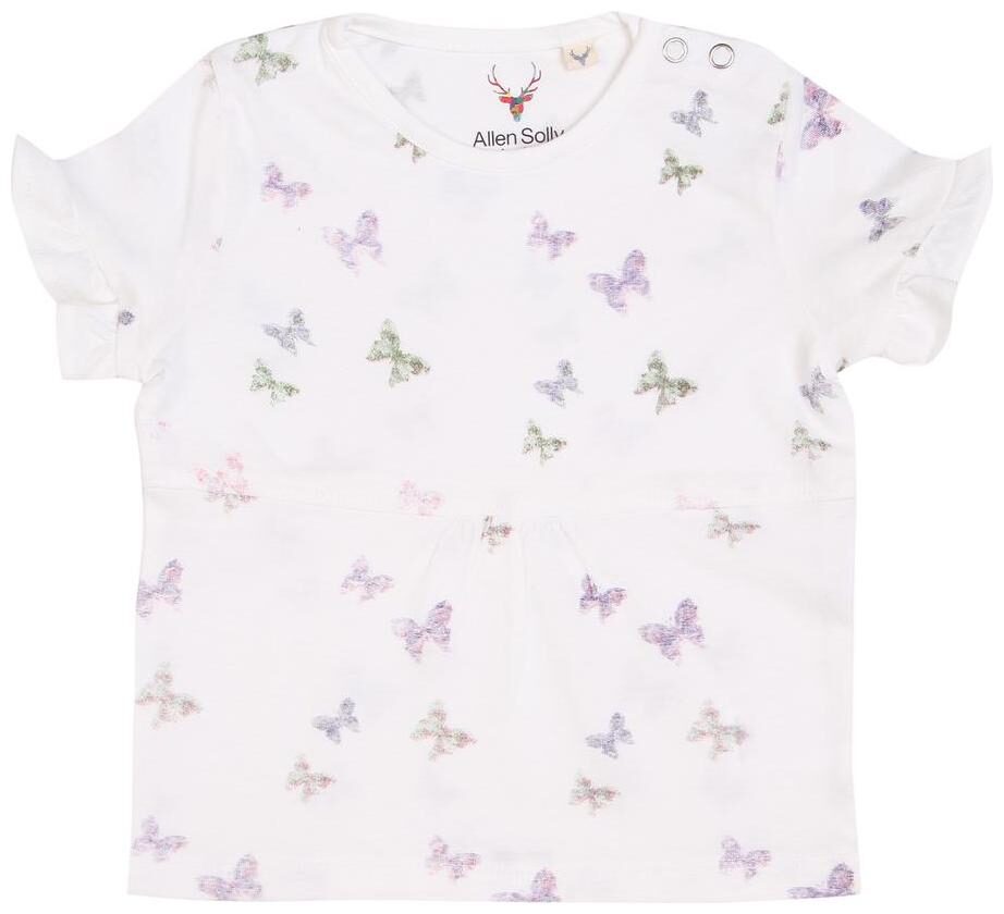 

Allen Solly Cotton Printed T shirt for Baby Girl - White