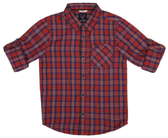 

Allen Solly Boy Cotton blend Checked Shirt Multi