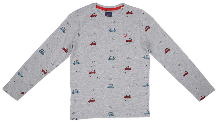 

Allen Solly Boy Cotton blend Printed T-shirt - Grey