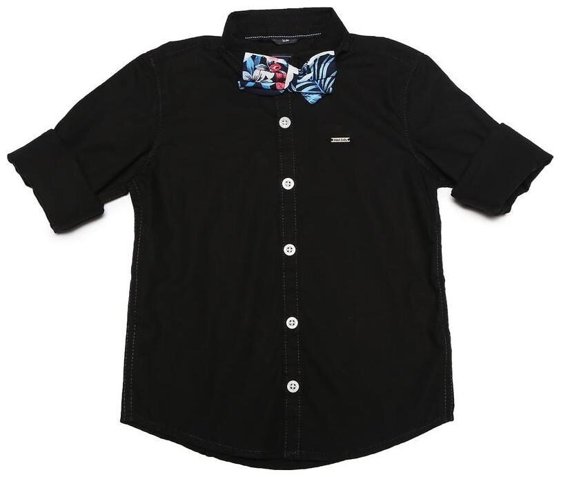 

Allen Solly Boy Cotton Solid Shirt Black